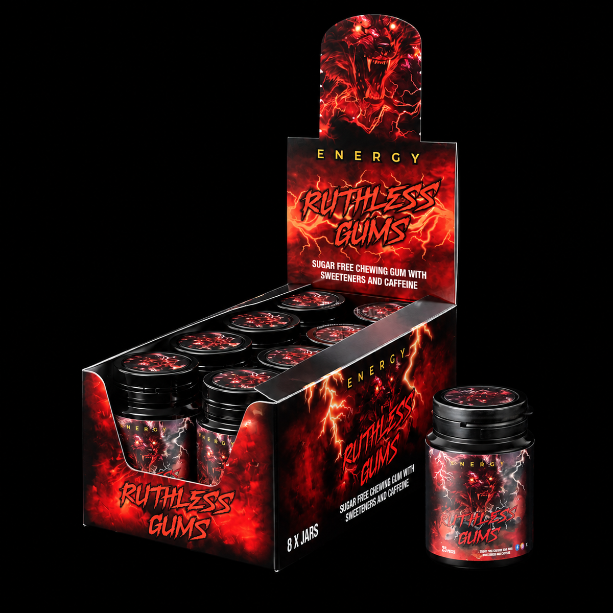 Ruthless Gums - Energy (25 pieces)